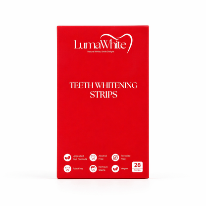 LumaWhite Whitening Strips 0% Alcohol, 100% Wit